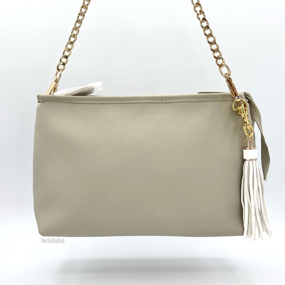 🆕 Burberry Beauty Cosmetic Pouch to Crossbody Bag Purse, New Handbag - Picture 4 of 10